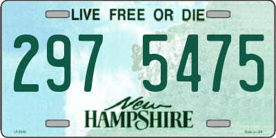 NH license plate 2975475