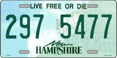 NH license plate 2975477
