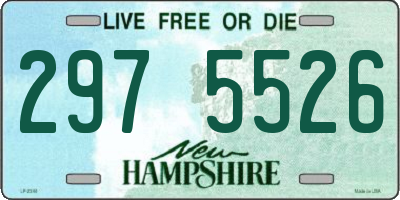NH license plate 2975526