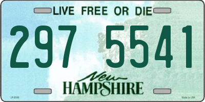 NH license plate 2975541