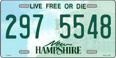 NH license plate 2975548