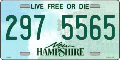 NH license plate 2975565