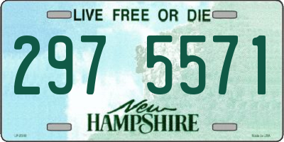NH license plate 2975571