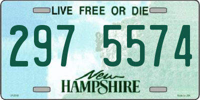 NH license plate 2975574