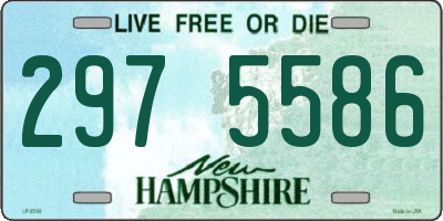 NH license plate 2975586