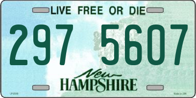 NH license plate 2975607