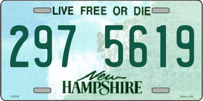 NH license plate 2975619