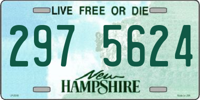NH license plate 2975624