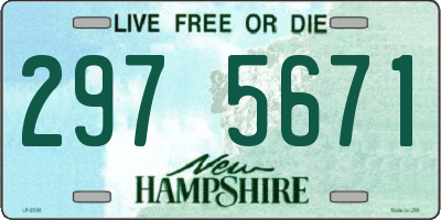 NH license plate 2975671