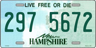 NH license plate 2975672