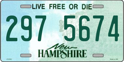 NH license plate 2975674