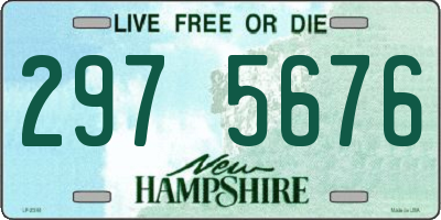 NH license plate 2975676