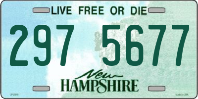 NH license plate 2975677