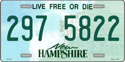 NH license plate 2975822