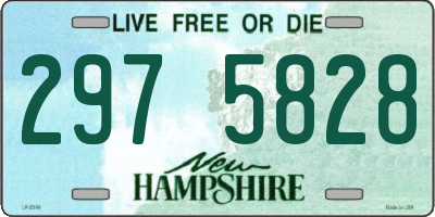 NH license plate 2975828
