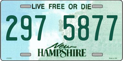 NH license plate 2975877