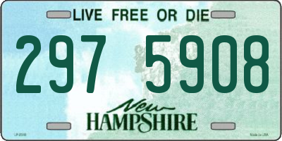 NH license plate 2975908
