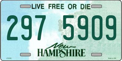 NH license plate 2975909