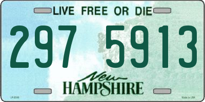 NH license plate 2975913