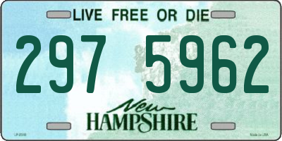 NH license plate 2975962