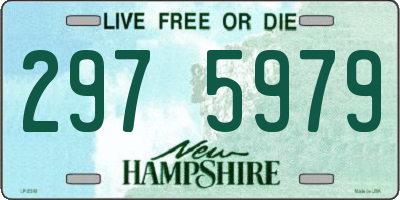 NH license plate 2975979