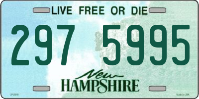 NH license plate 2975995