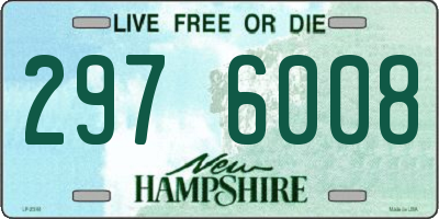 NH license plate 2976008