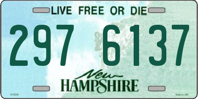 NH license plate 2976137