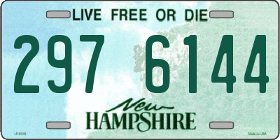 NH license plate 2976144