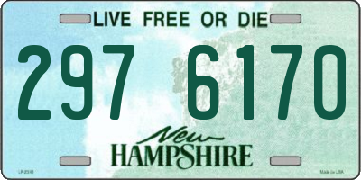 NH license plate 2976170