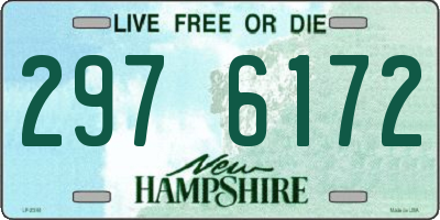 NH license plate 2976172