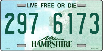 NH license plate 2976173