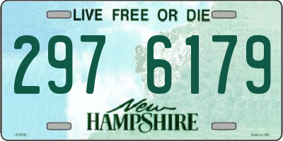 NH license plate 2976179