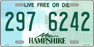 NH license plate 2976242