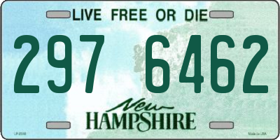 NH license plate 2976462