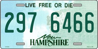 NH license plate 2976466