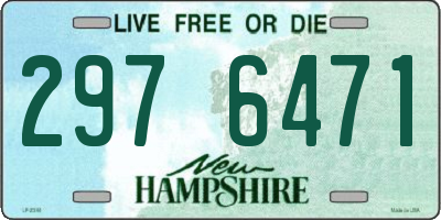 NH license plate 2976471