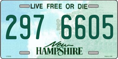 NH license plate 2976605