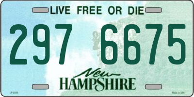 NH license plate 2976675