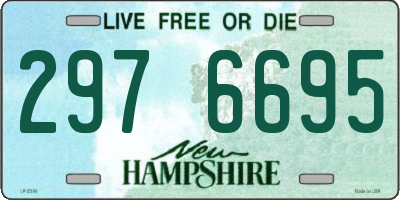 NH license plate 2976695