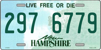 NH license plate 2976779