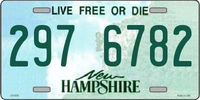 NH license plate 2976782