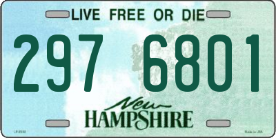 NH license plate 2976801