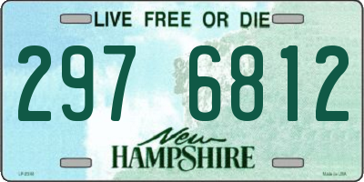 NH license plate 2976812