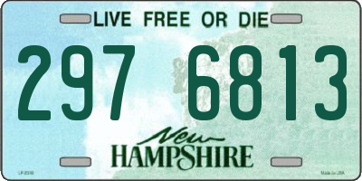 NH license plate 2976813
