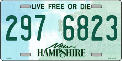 NH license plate 2976823