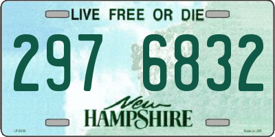 NH license plate 2976832