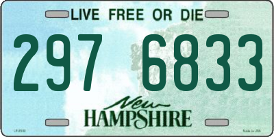 NH license plate 2976833