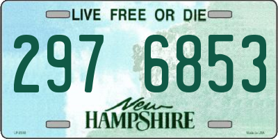 NH license plate 2976853