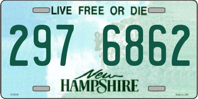 NH license plate 2976862